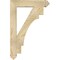 Ekena Millwork Merced Arts & Crafts Rough Sawn Bracket, Douglas Fir, 4"W x 24"D x 36"H BKT04X24X36MRC03RDF - alternate 2